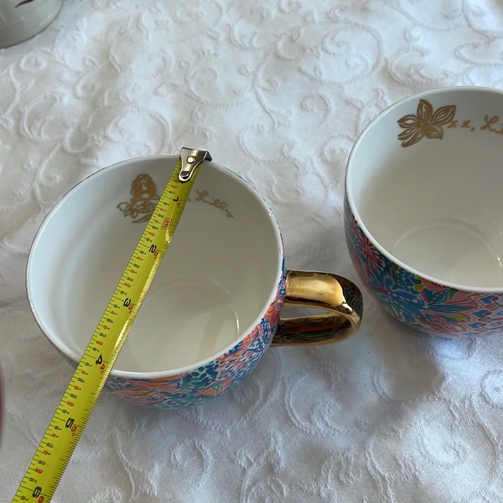 Two Lilly Pulitzer Mugs